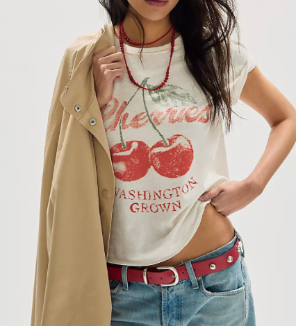 Free People Nova Graphic Tee