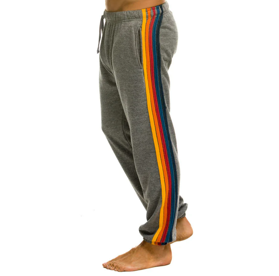 Aviator Nation 5 Stripe Mens Sweatpants
