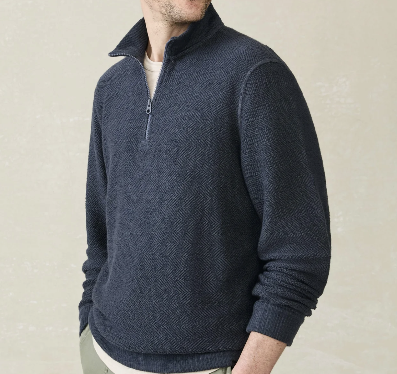 Faherty Whitewater Quarter Zip