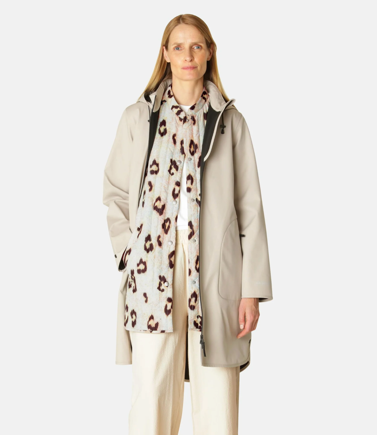 Ilse Jacobsen Raincoat Fleece Lined Rain 128