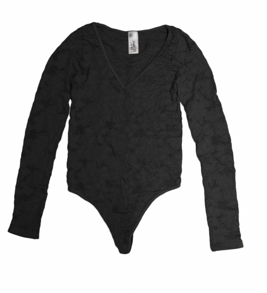 Nikibiki Lace Textured Bodysuit