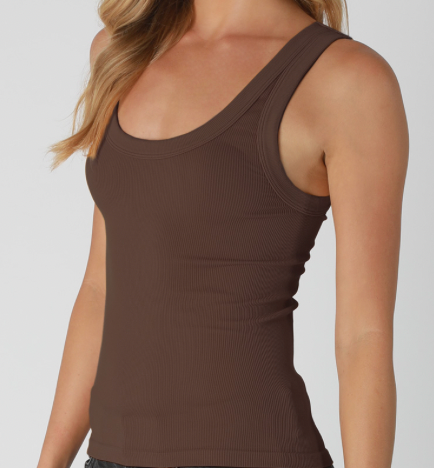 Nikibiki Reversible Ribbed Tank Top