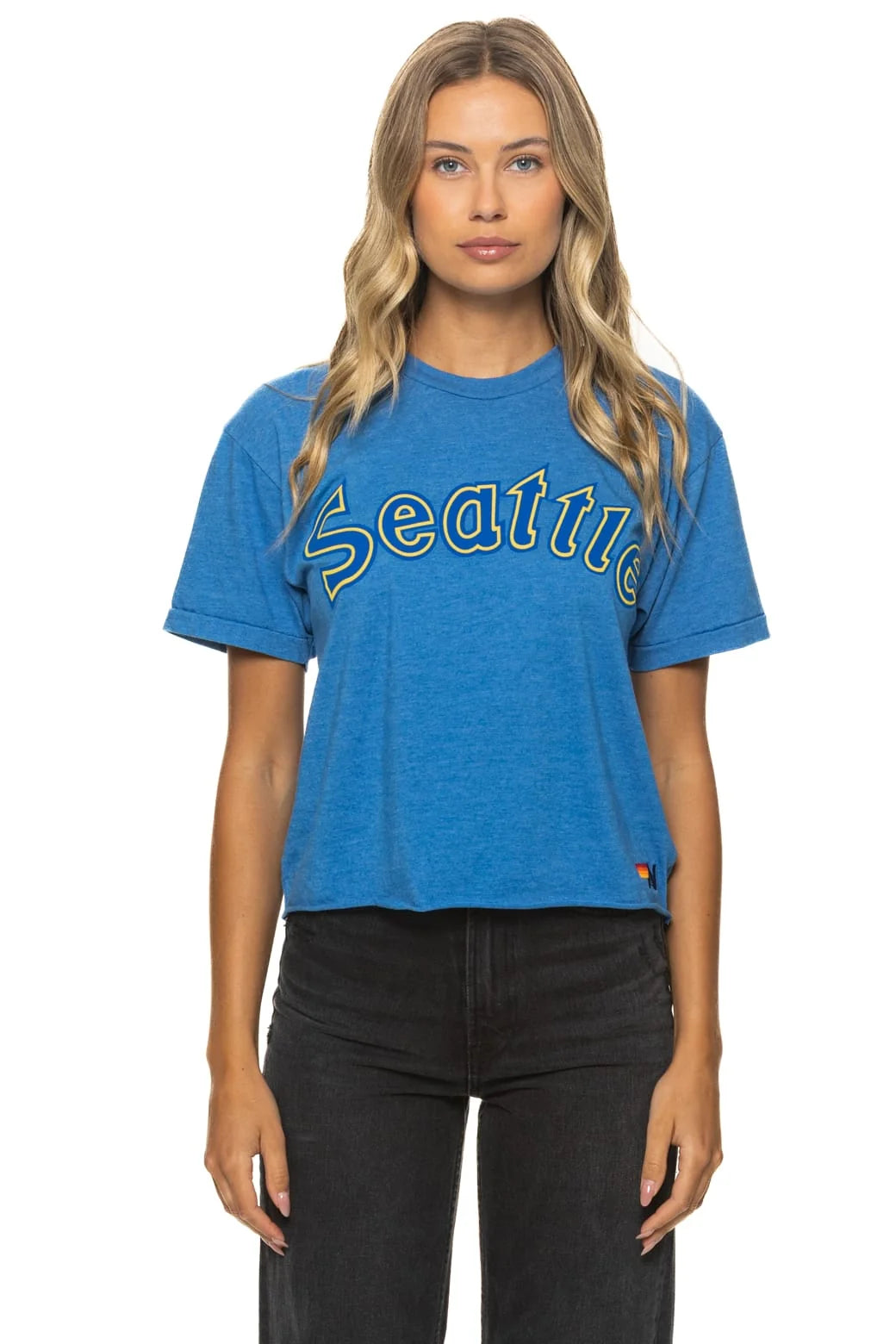 Aviator Nation Seattle Mariners Boyfriend Tee