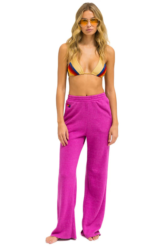 Aviator Nation Wide Leg - Womens Pocket Sweatpants