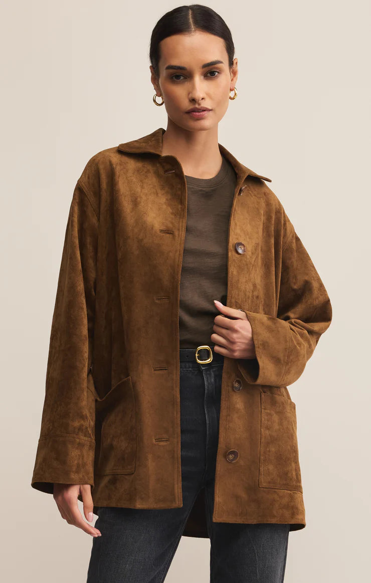 ZSupply Decker Suede Chore Jacket
