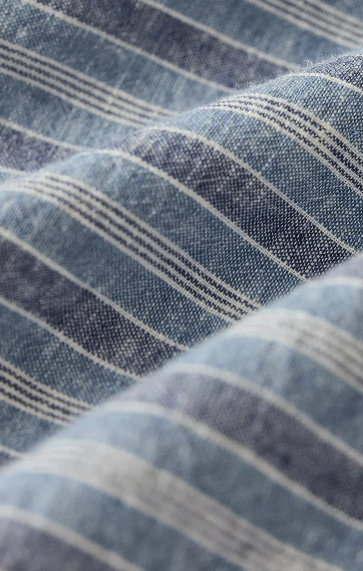 Zsupply Perfect Striped Button Up Top