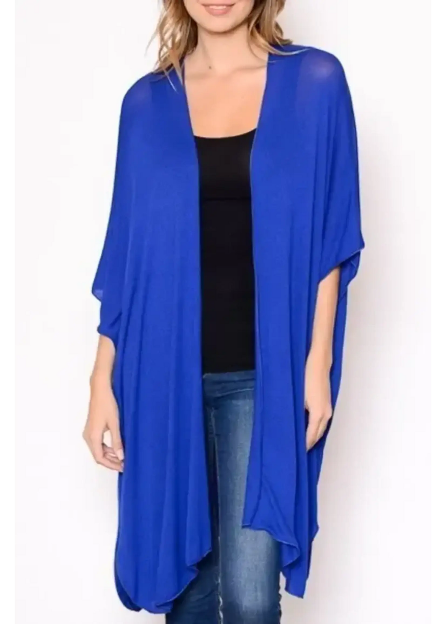 Chris & Carol Light knit Long Cardi A3212C