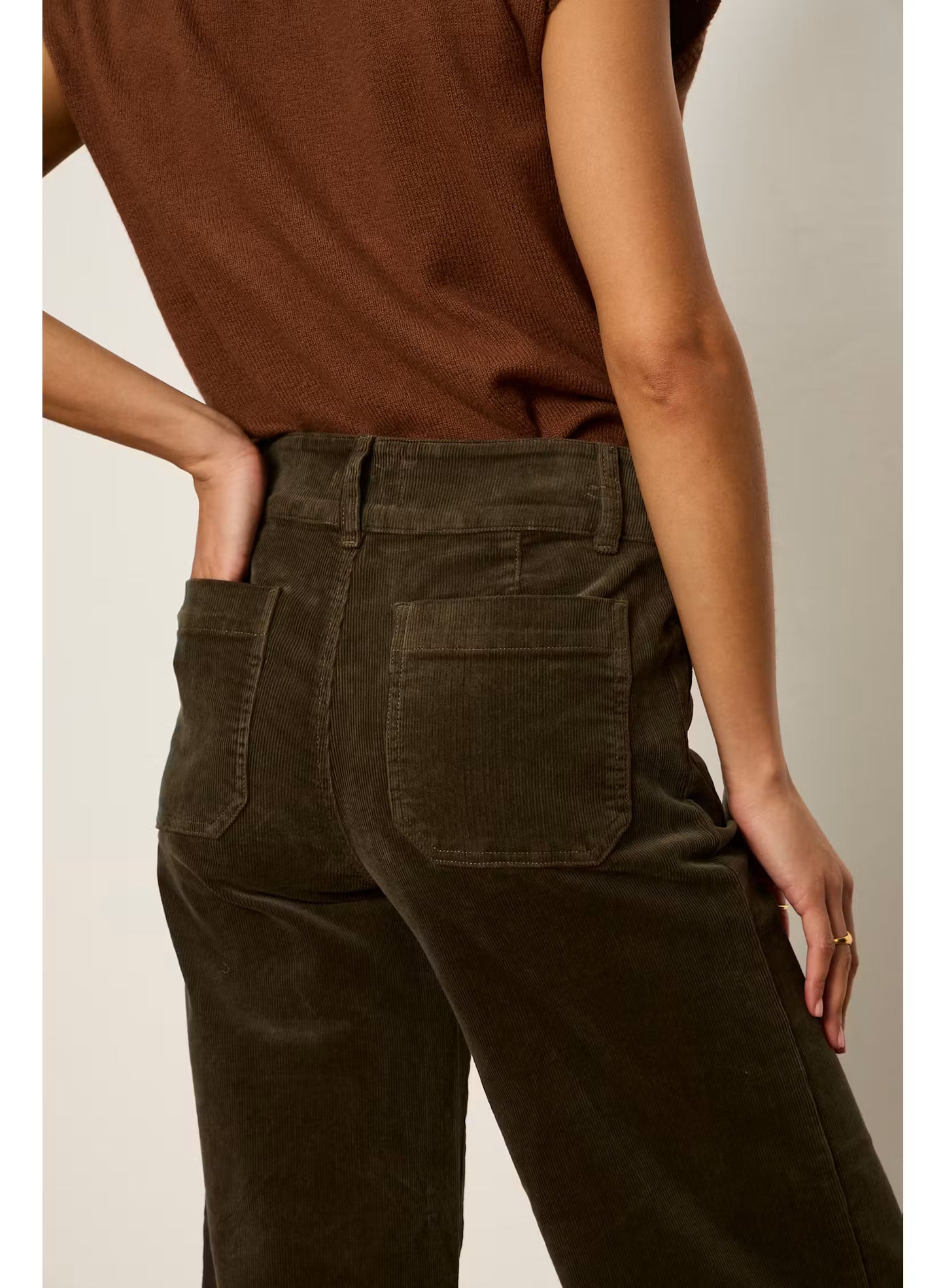 Sanctuary Chelsea Wide Leg Corduroy Pant