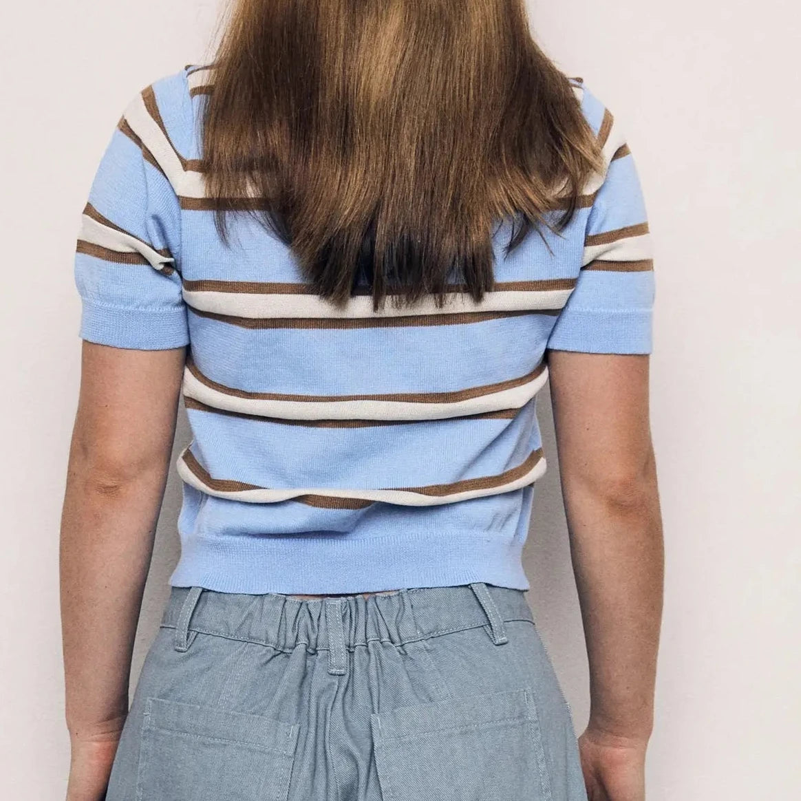 Blank Lab Cropped Polo Tee