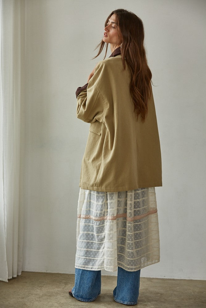 By Together Cotton Corduroy Barn Jacket
