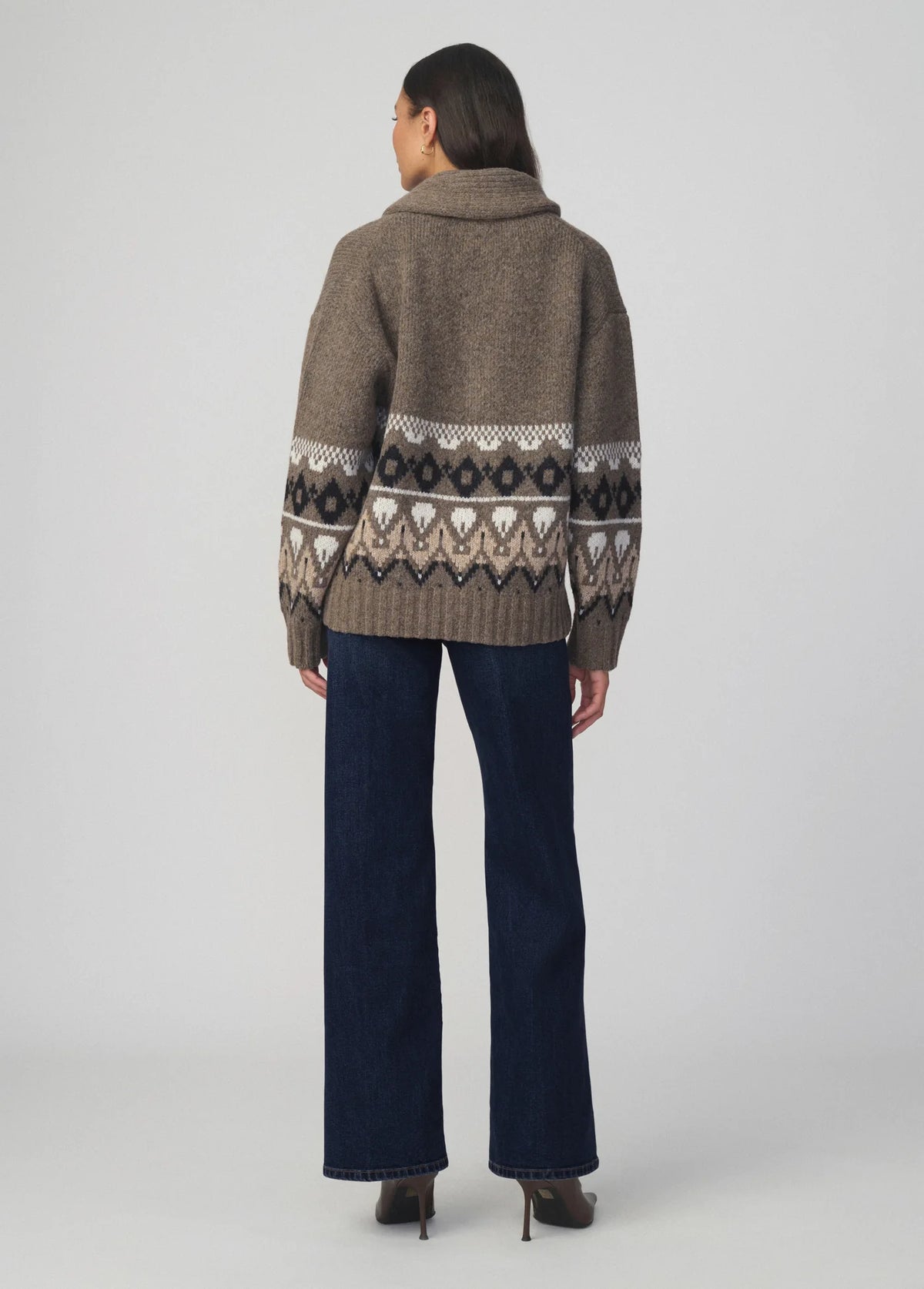 Joes The Inga Fair Isle Cardigan