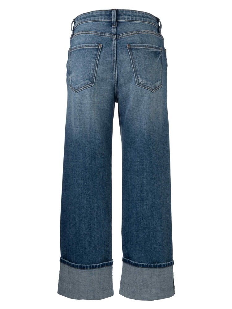 Kut Sienna Petite HiRise Straight Denim