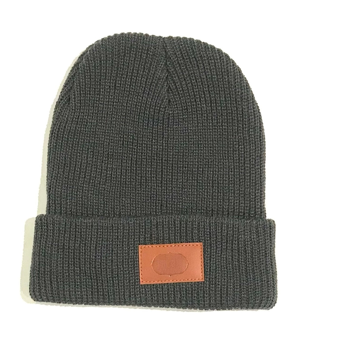 flicka rib knit cuffed beanie
