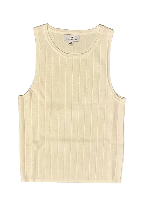 Urban Daizy rib knit sleeveless top