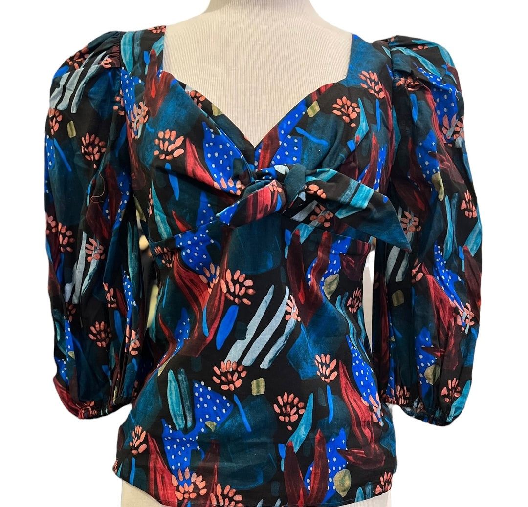 Tropical sweetheart blouse CP10065
