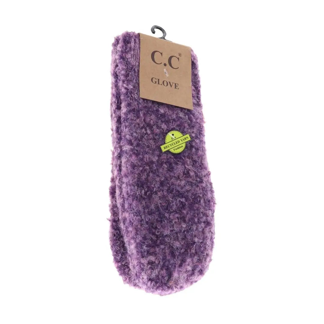 Mixed Tone Boucle Mittens MT4010