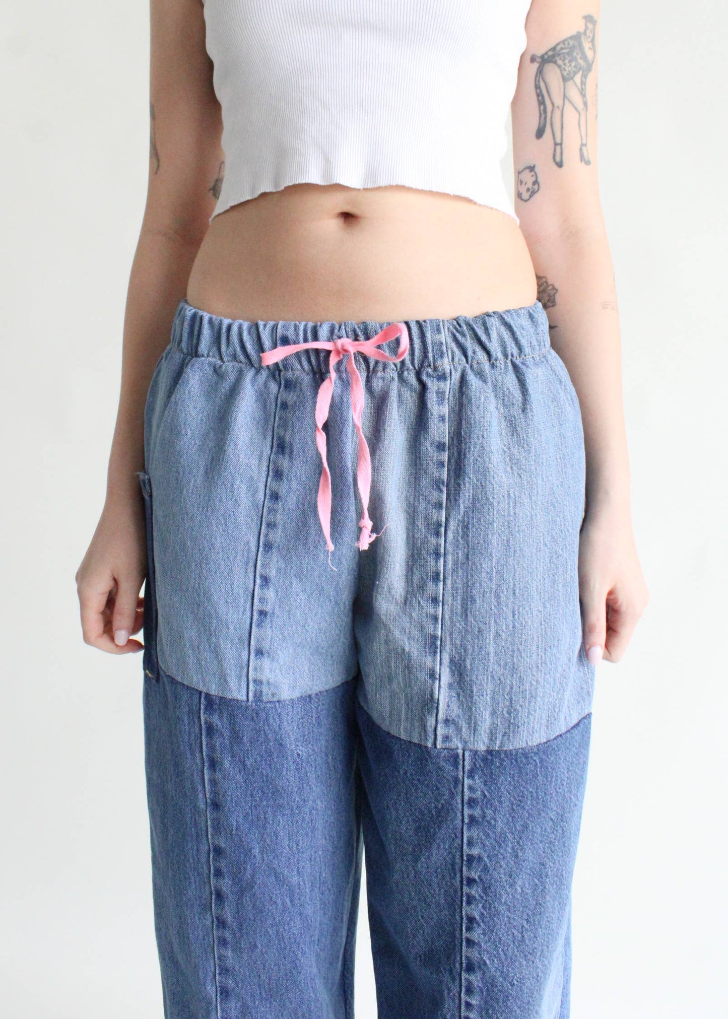 American Recycled Clothing Denim Eco Pants