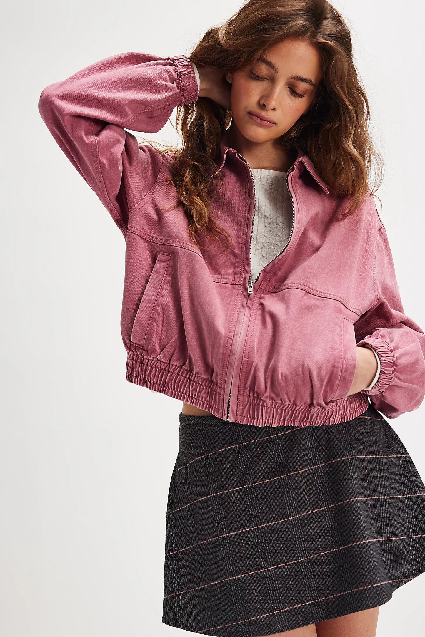 Free People We the Free Birdie Track Jacket