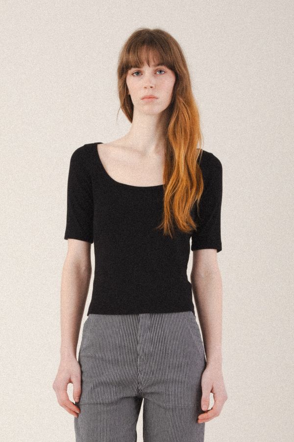 Prairie Underground 1/4 Sleeve Bardot Top