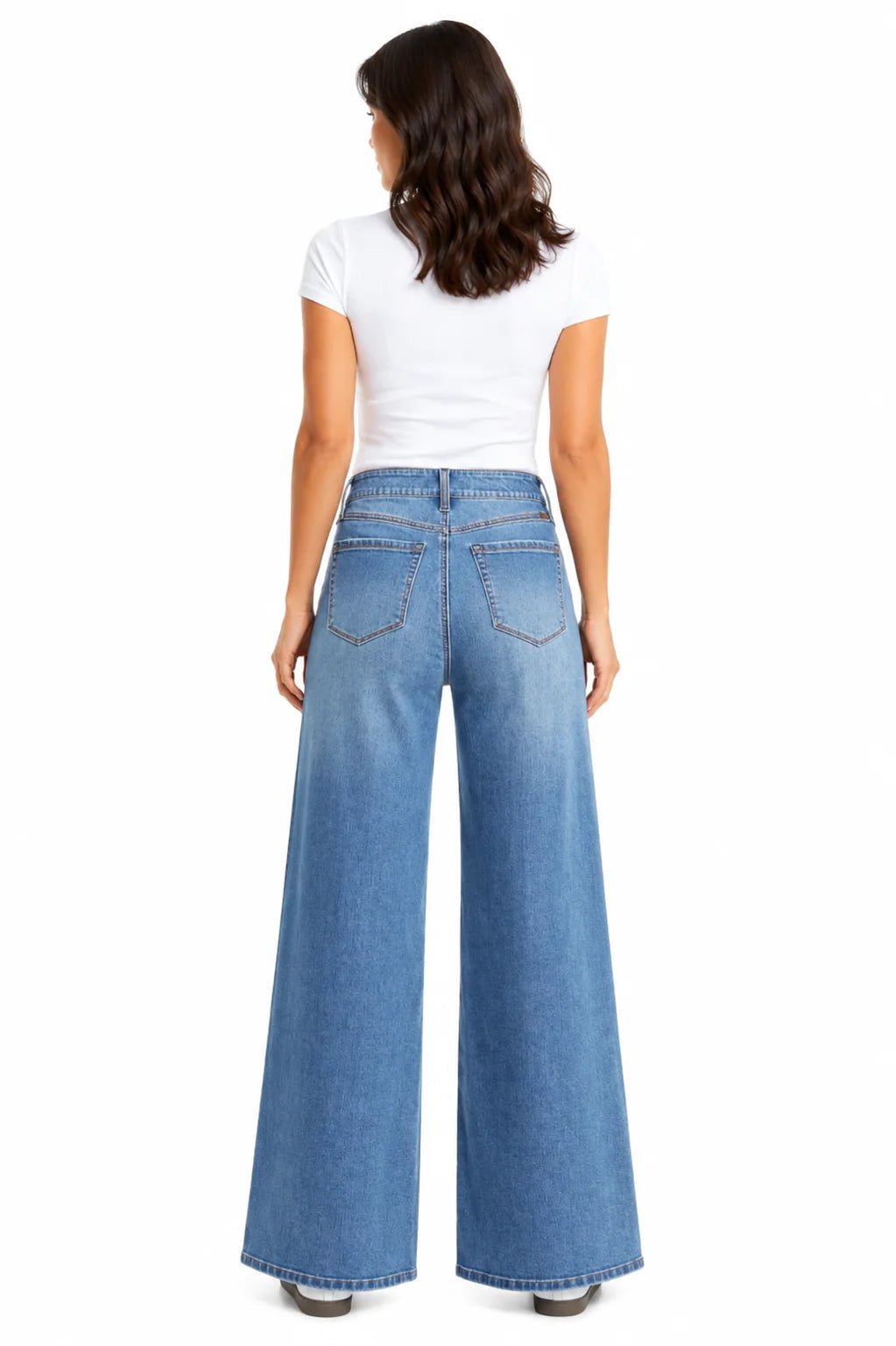 1822 Eco Friendly 33 1/2' High Rise Wide Leg