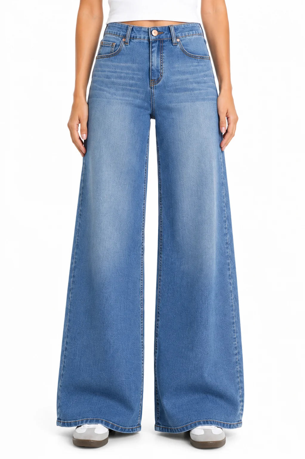 1822 Eco Friendly 33 1/2' High Rise Wide Leg