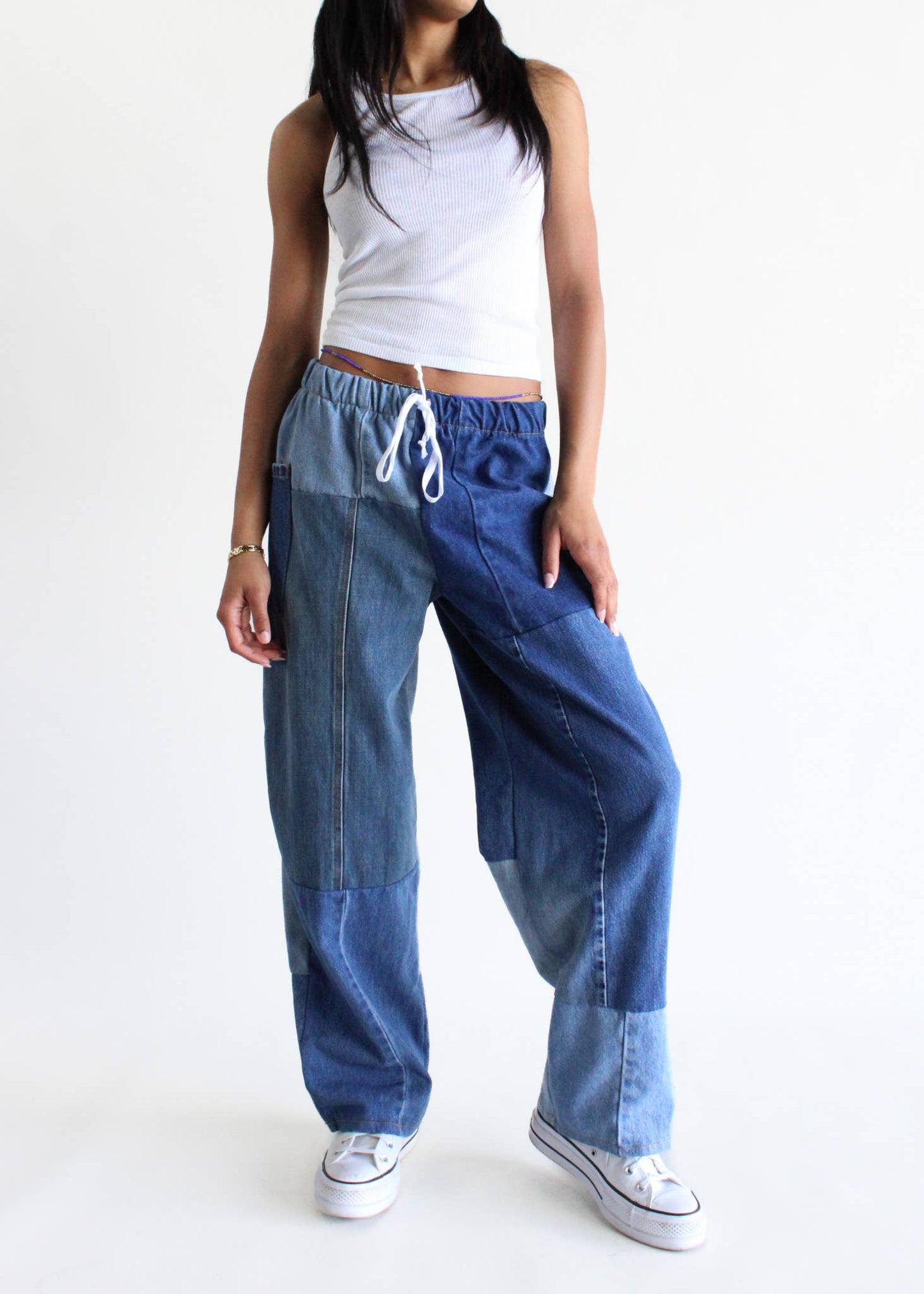 American Recycled Clothing Denim Eco Pants