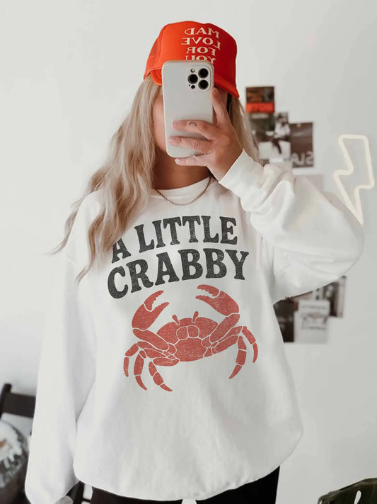 Super Mrkt. A Little Crabby Sweatshirt