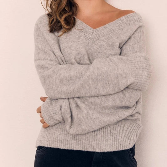 Blank Lab Loose Vneck Sweater
