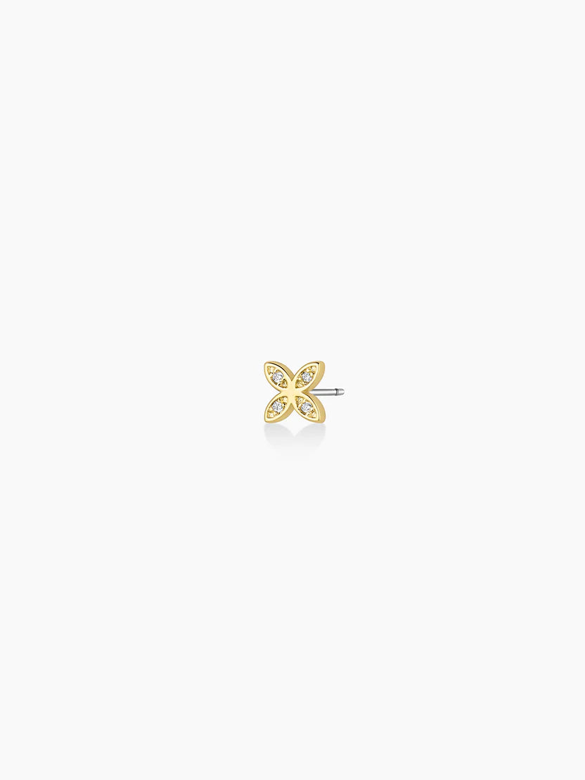 Gorjana Flower Single Stud
