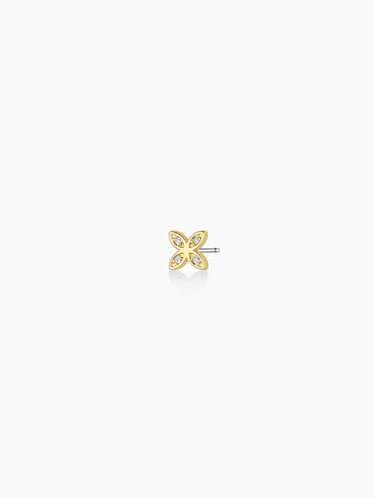 Gorjana Flower Single Stud