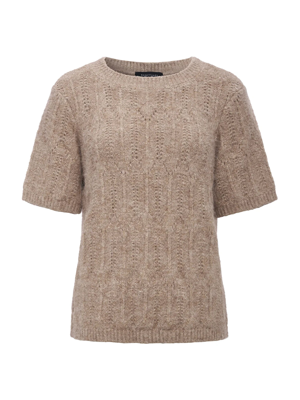 Sanctuary Pointelle Sweater Tee