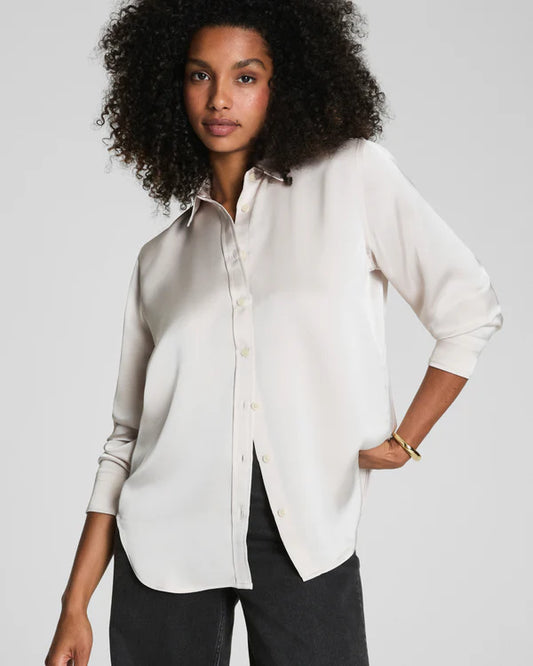 Spanx Silky Smooth Button Down