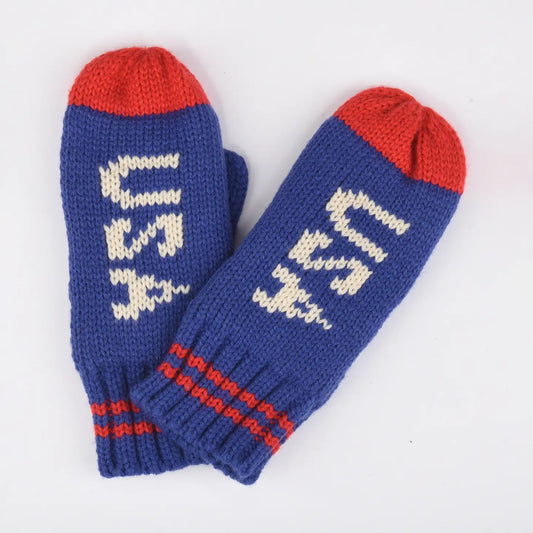 USA Knitted Mittens
