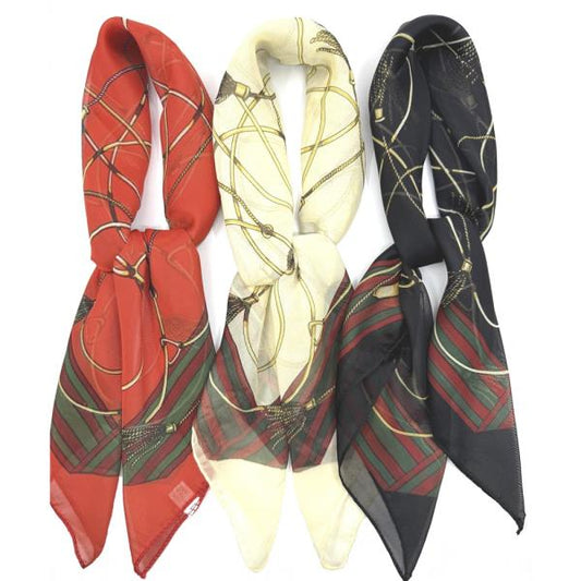 Oblong Chain Scarf