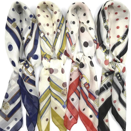 Polka Dot belt scarf