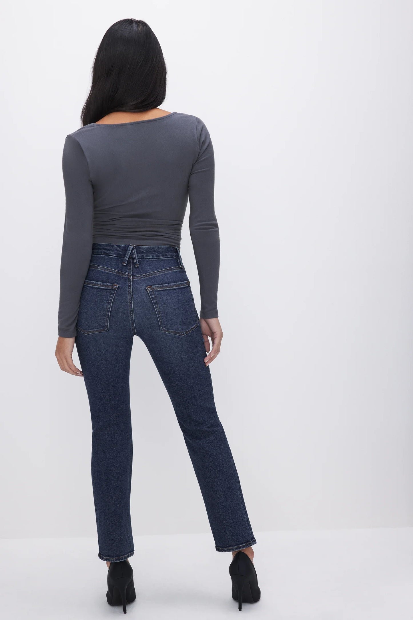 Good American Good Petite Straight Jean
