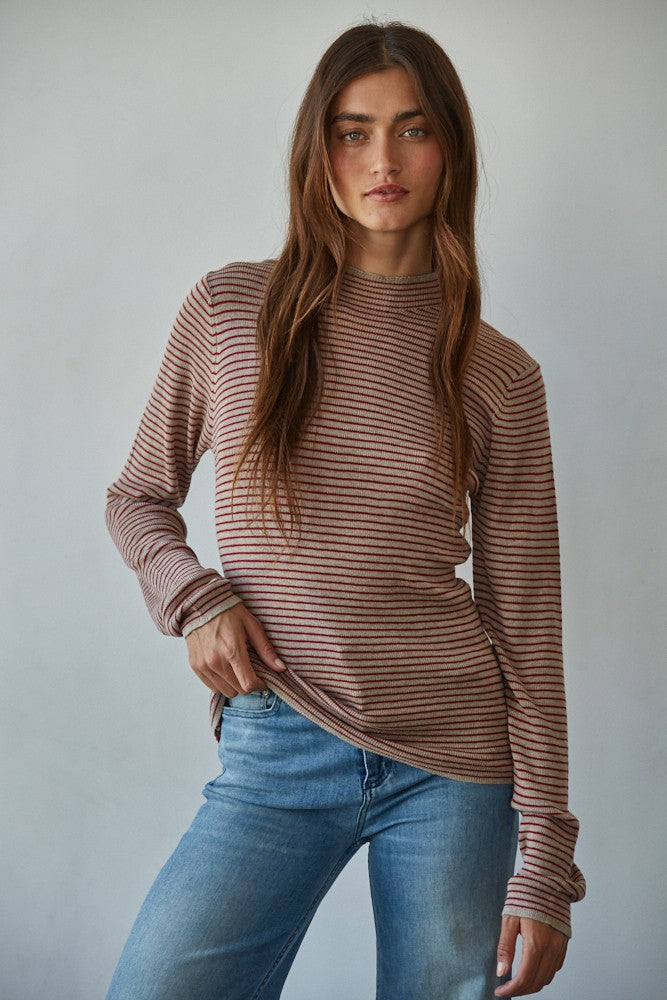 by Together Moulin Mock Neck Top