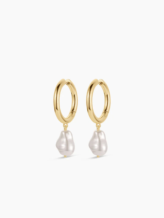 Gorjana Pearl Cove Hoops