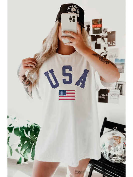 USA Oversized Tee