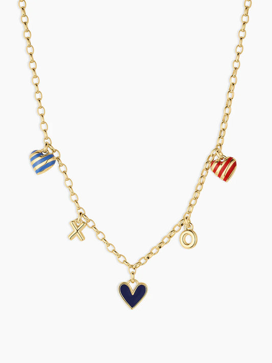 Gorjana Campbell Heart Charm Necklace