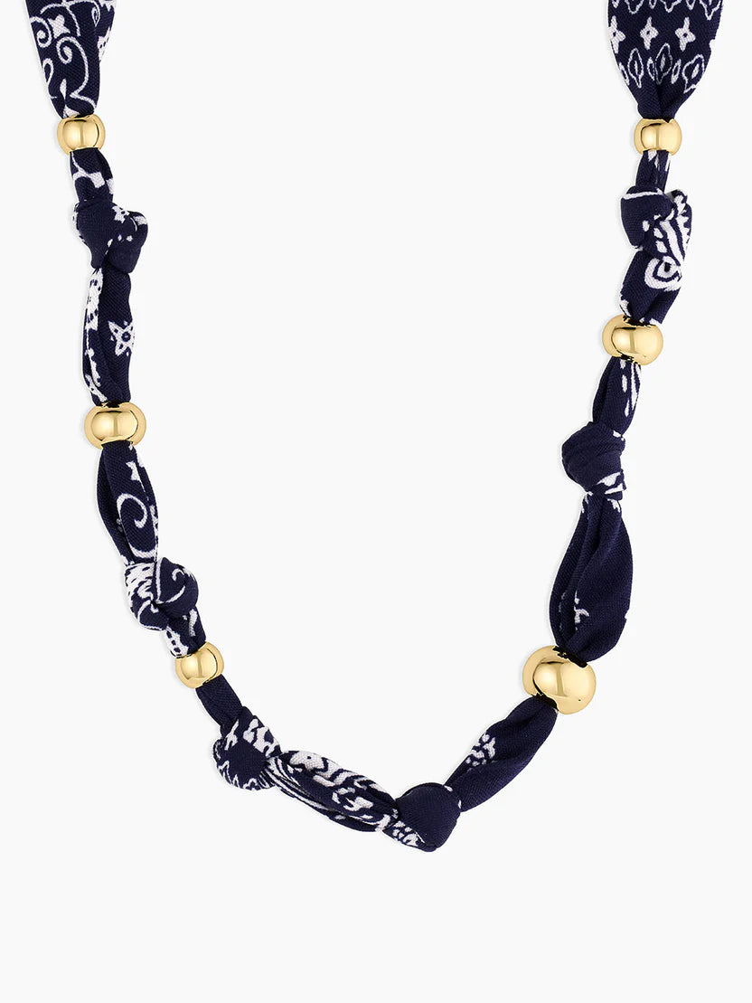 Gorjana Paisley Bandana Knot Necklace