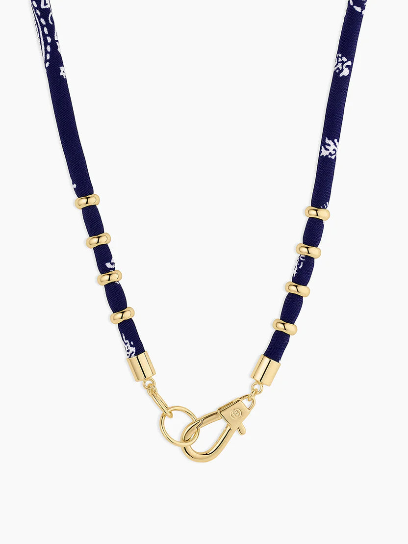 Gorjana Paisley Bandana Long Necklace