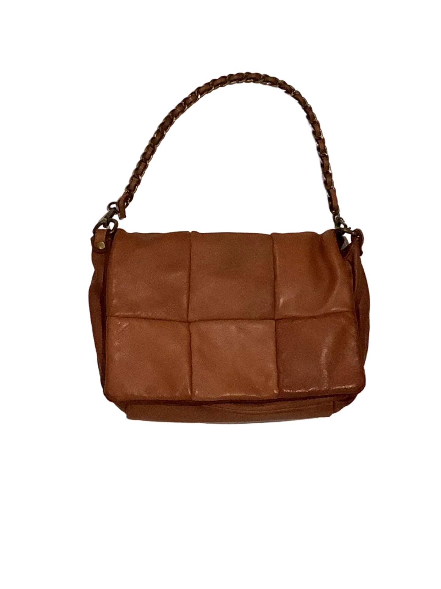 Fred Basha Leather Kensington Messenger Bag