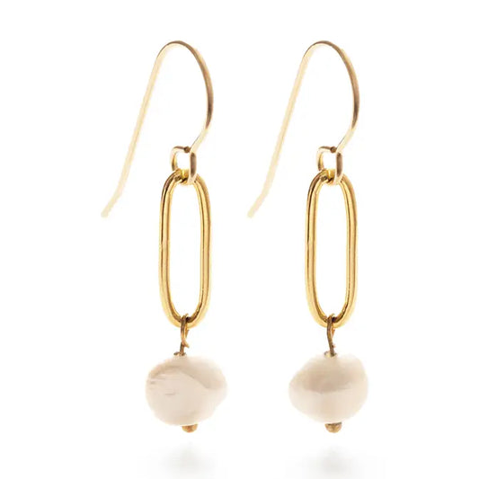 Amano Sweet Baby Jane Pearl Drop Earrings