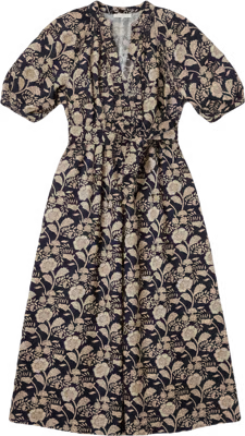 Faherty Coastal Poplin Kaia Dress