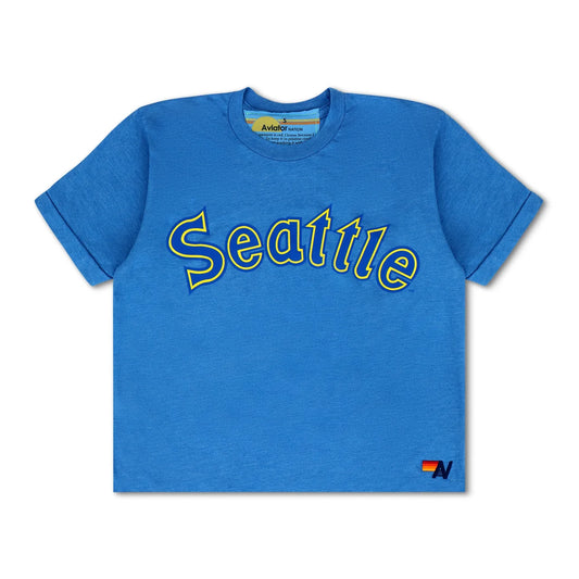 Aviator Nation Seattle Mariners Boyfriend Tee