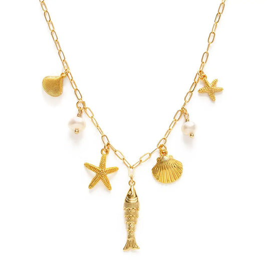 Amano Pacifica Charm Necklace