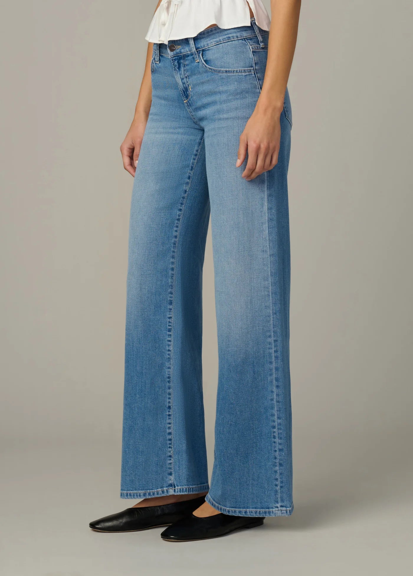 Joes LOU LOU Low Rise Wide Leg Jean