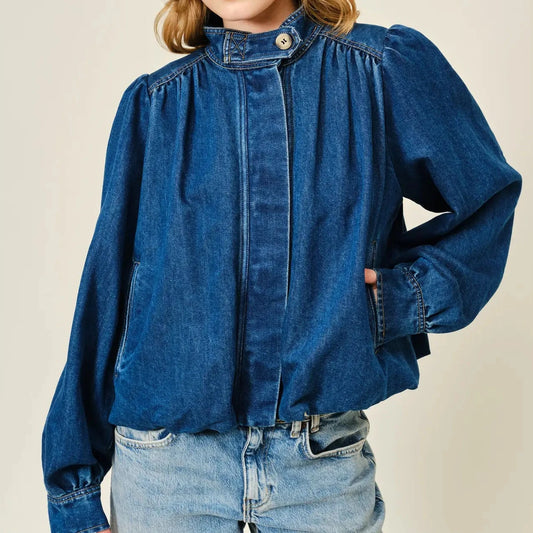 Bubble Denim Jacket