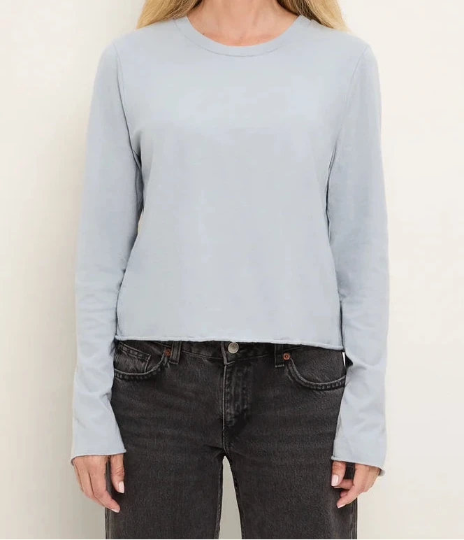 Michael Stars Aiko Crew Neck Rolled Edge Tee